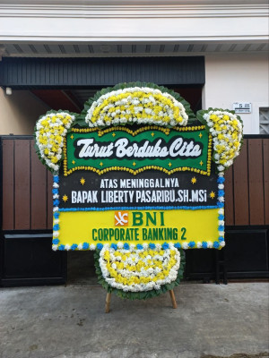 Papan Bunga Duka di Kebonmanggu